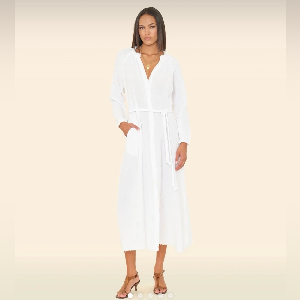 XiRENA White Andrea Dress